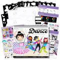 Fashion Angels I Just Wanna Dance Fashion Sketch Set With Stencils And Stickers