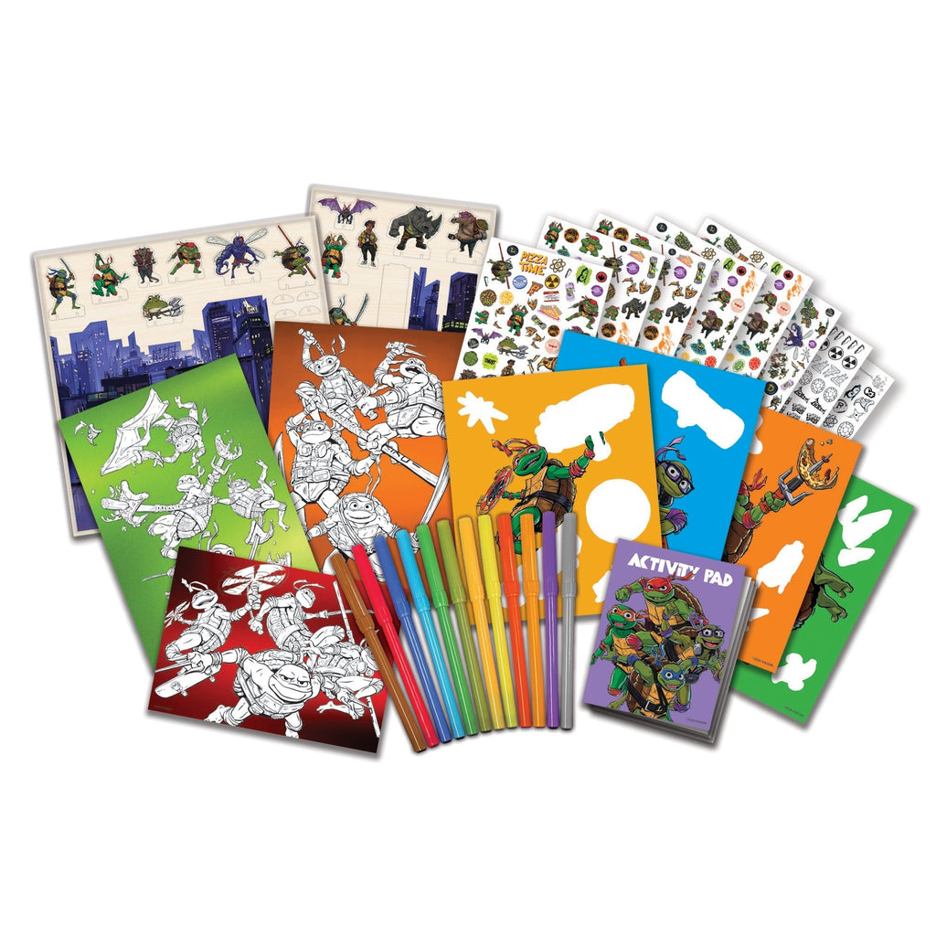 TMNT Mutant Mayhem Deluxe Activity Set With Over 500 Pieces