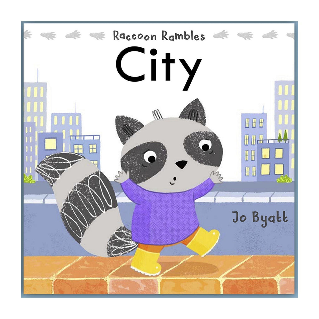 Raccoon Rambles 4-Book Adventure Set for Toddlers