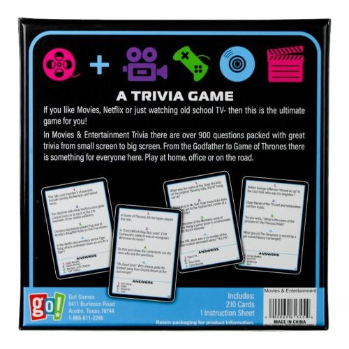 Ultimate Cinema & TV Showdown Trivia Game