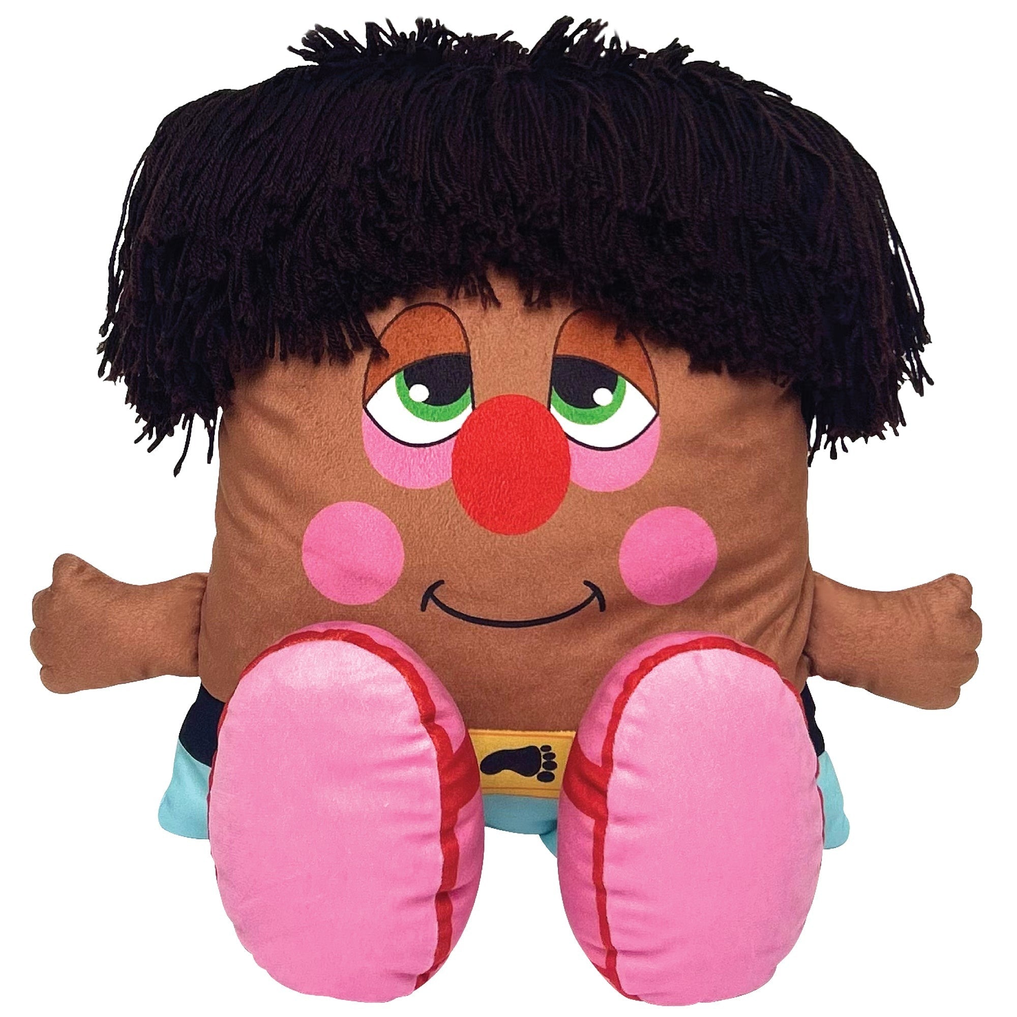 Pillow People Big Shoe Plush - Retro 2-in-1 Toy & Pillow, Cozy Play Companion
