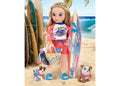 Disney ILY 18-Inch Lilo & Stitch Beach Fashion Doll With Surfboard And Puppies