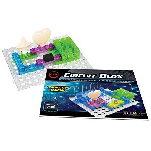 E-blox Circuit Blox 72 - Interactive Building Block Set