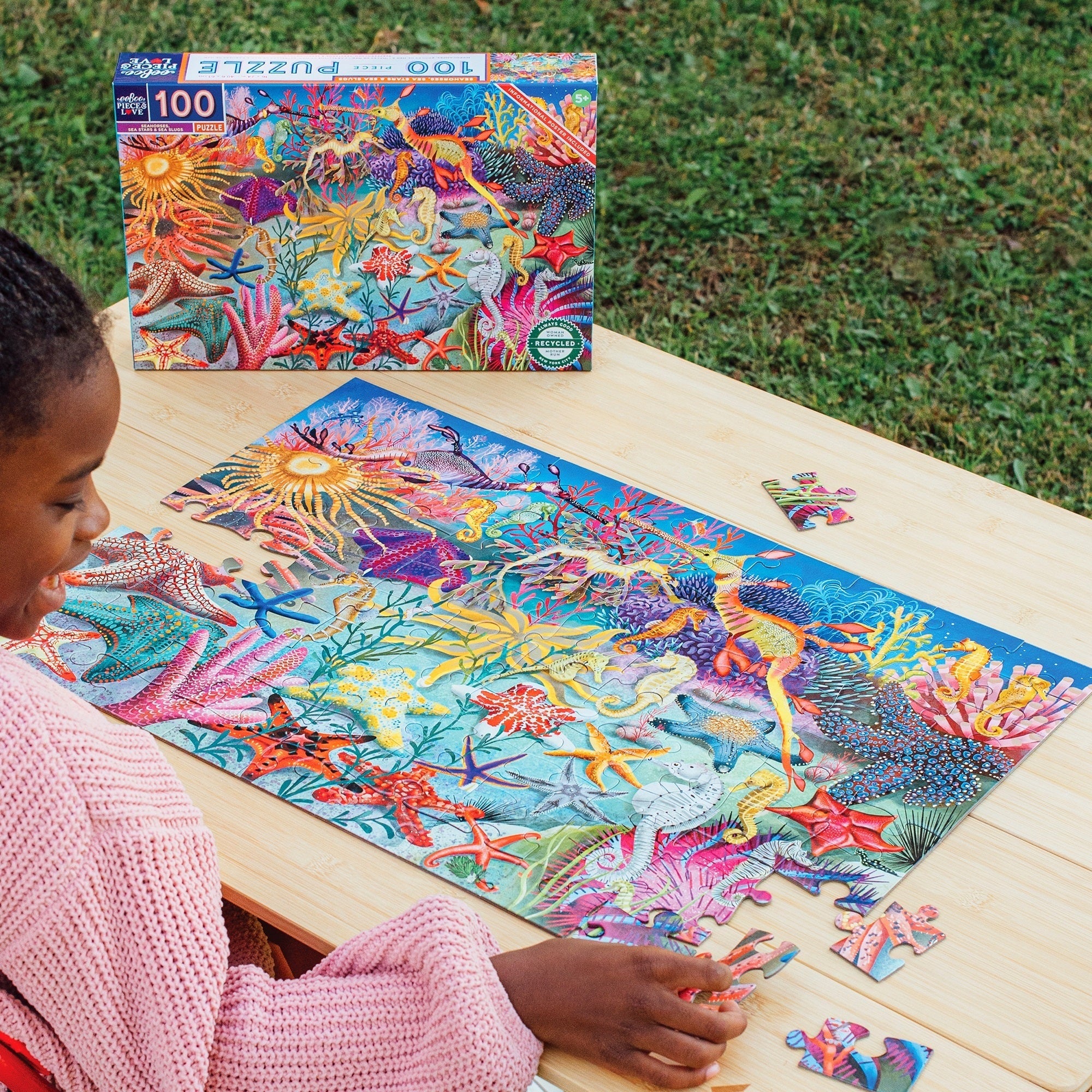 Uta Krogmann Seascape Wonders 100 pc Puzzle - Award-Winning Art