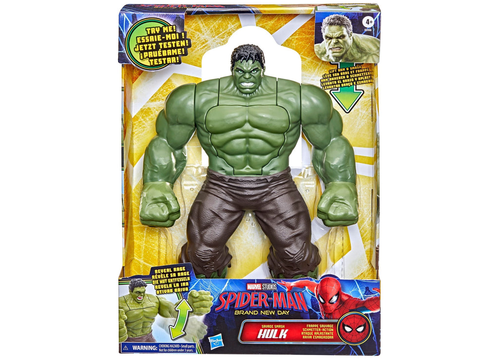 Spider-Man Savage Smash Hulk