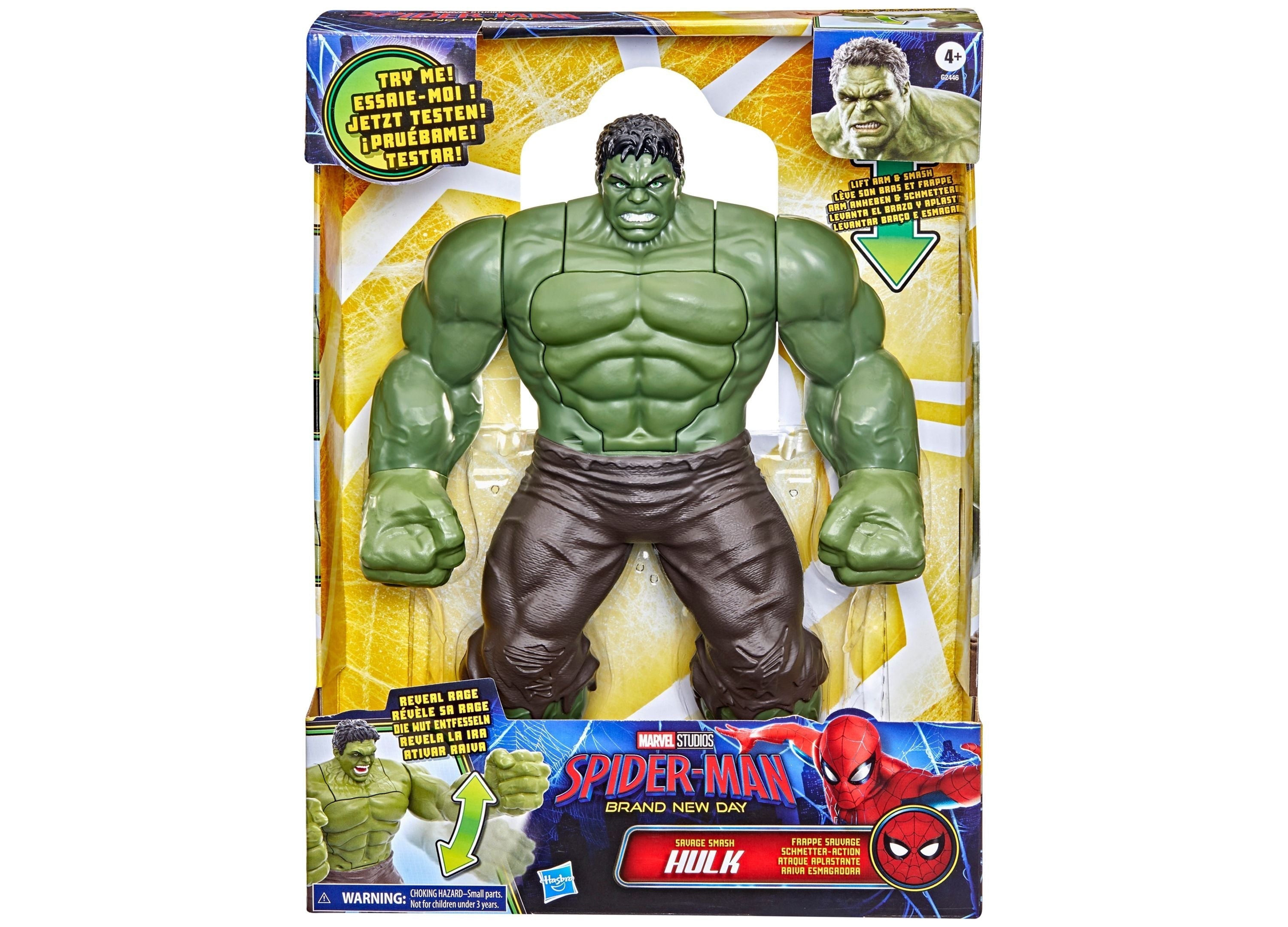 Spider-Man Savage Smash Hulk