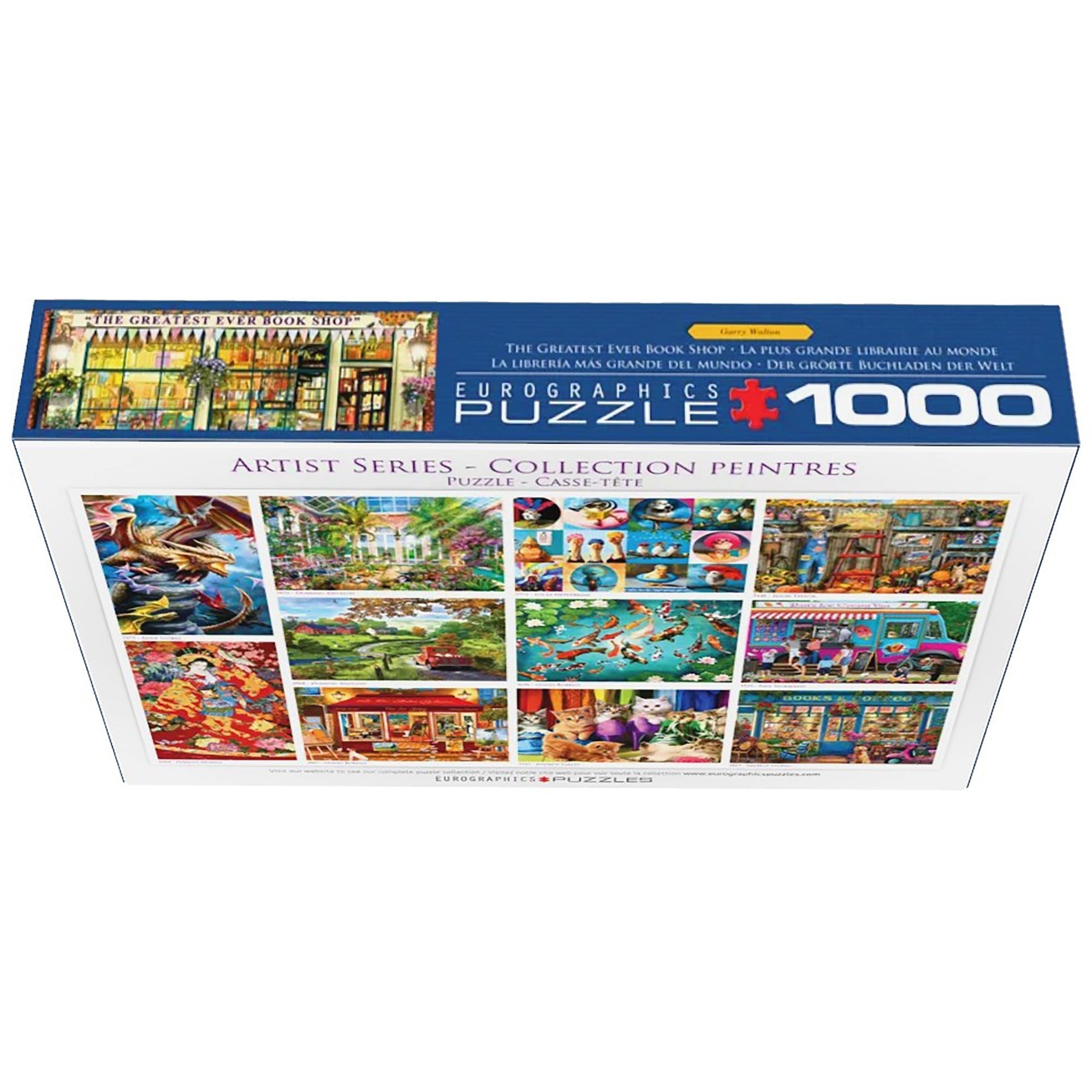 Eurographics The Greatest Ever Book Shop 1000-Piece Jigsaw Puzzle