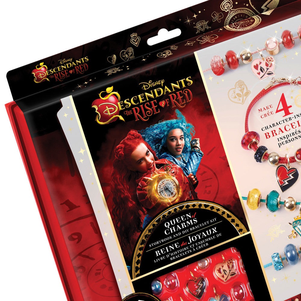Make It Real Descendants 4 Rise Of Red Queen of Charms DIY Jewelry Kit - 34pc