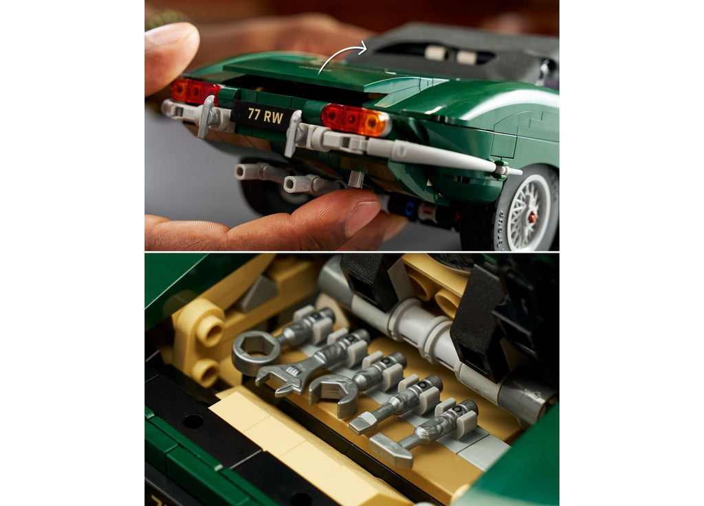 LEGO Icons Jaguar E-Type 1,673-Piece Building Set