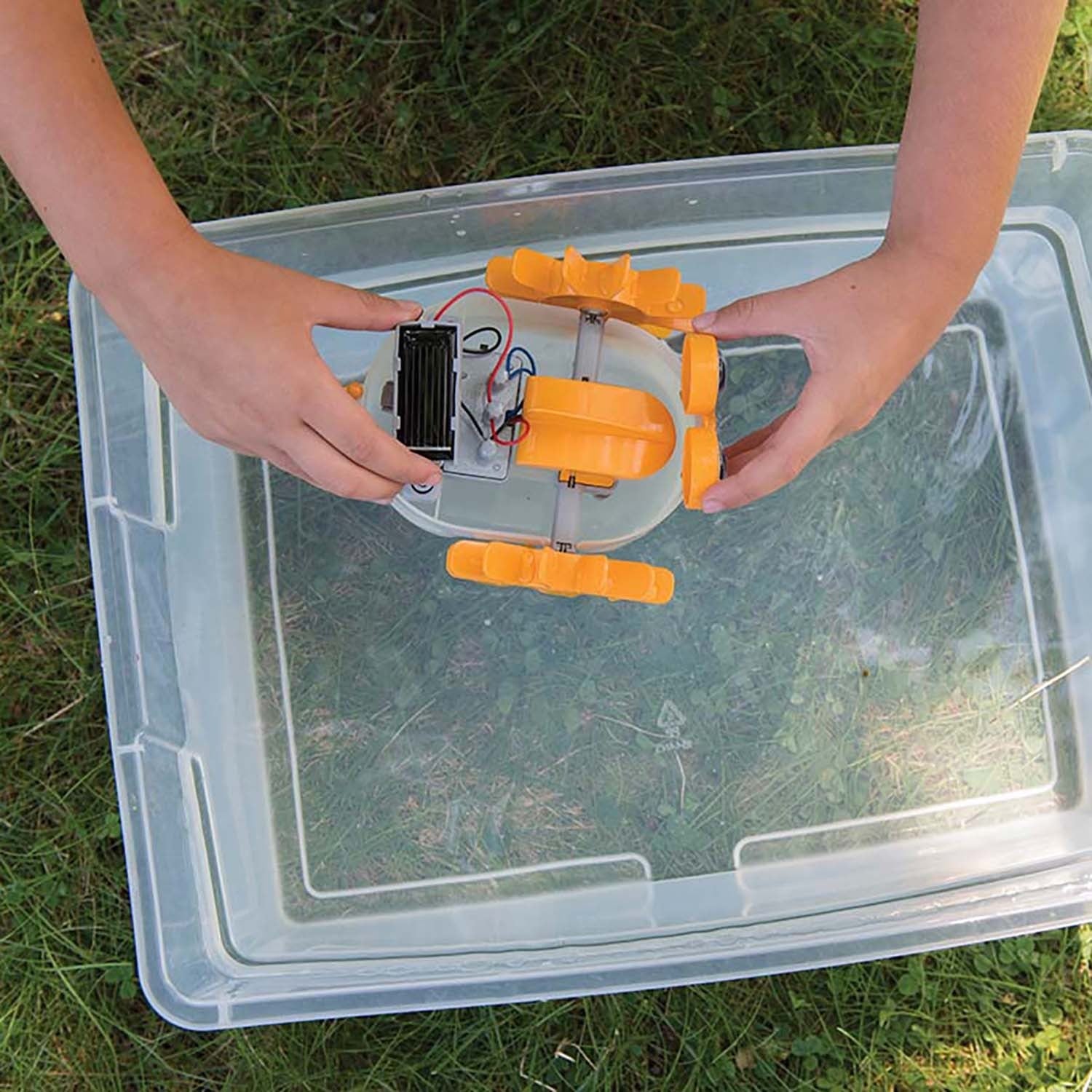 Green Science Aqua Robot Hybrid Power Swimming Robot Kit