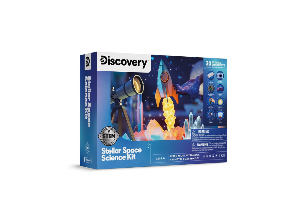 Discovery Kids Stellar Space Science Kit With 27 Experiments