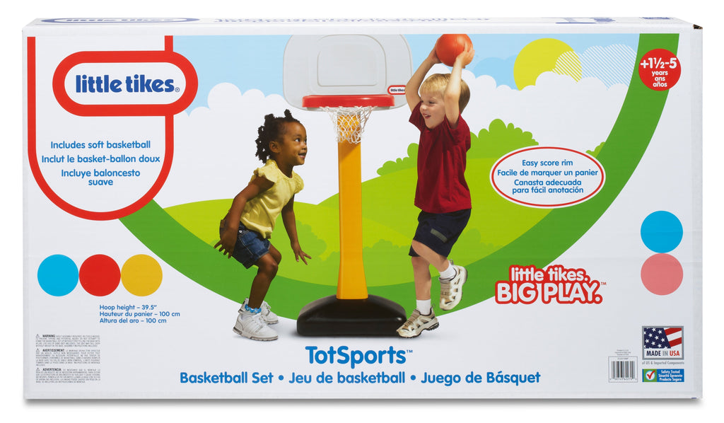 Little Tikes TotSports Easy Score Junior Basketball Set
