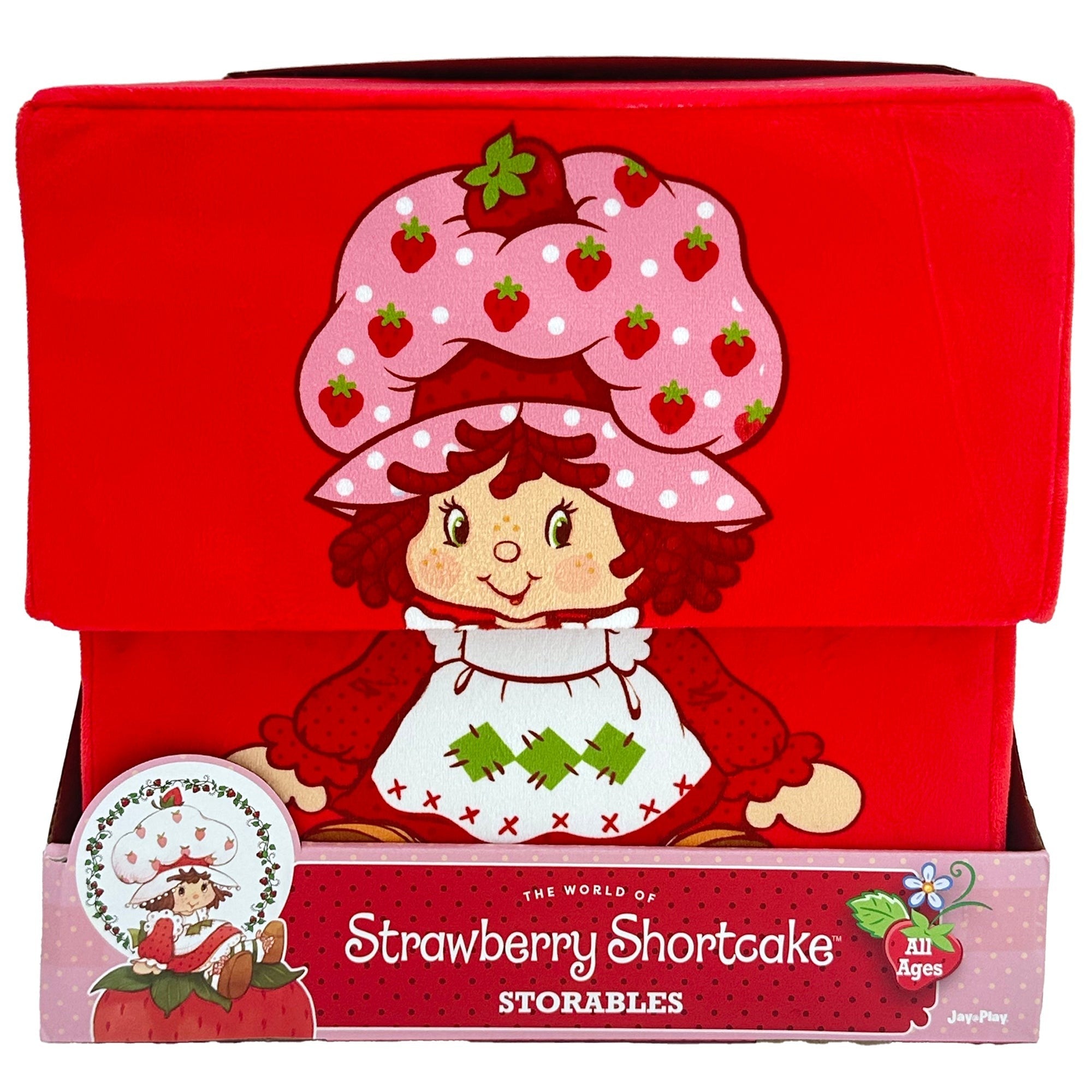 Strawberry Shortcake Storable 12" - Licensed Character Themed Bin