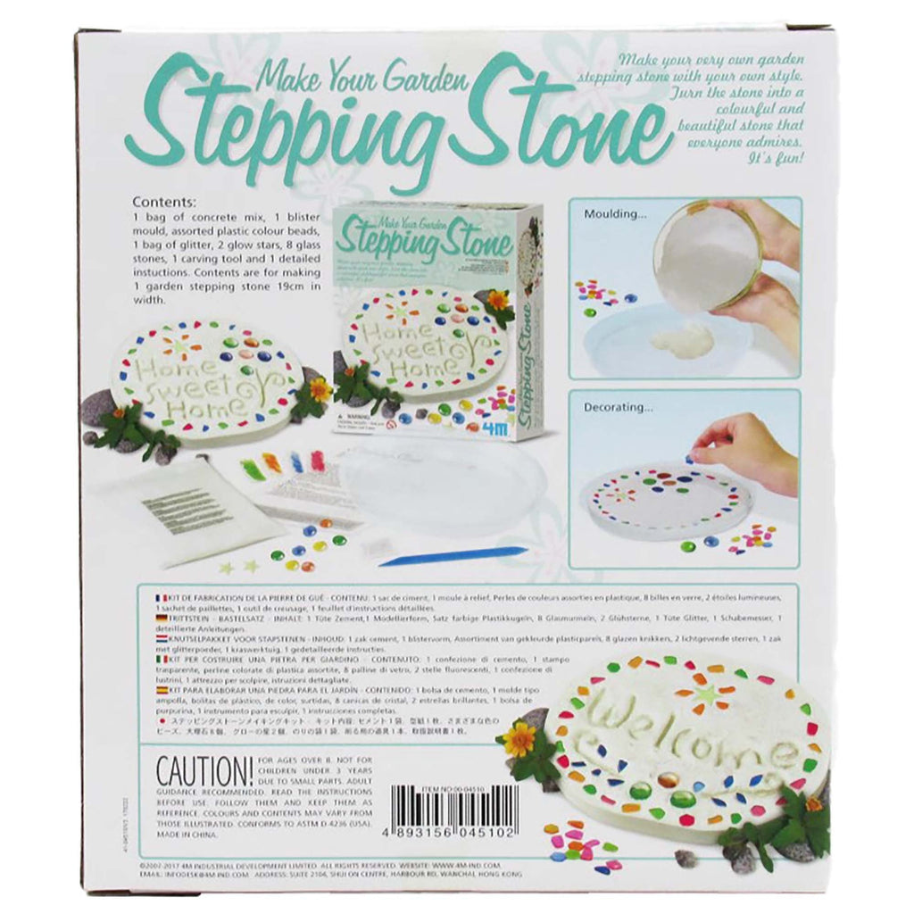 4M Make Your Garden Stepping Stone Craft Kit