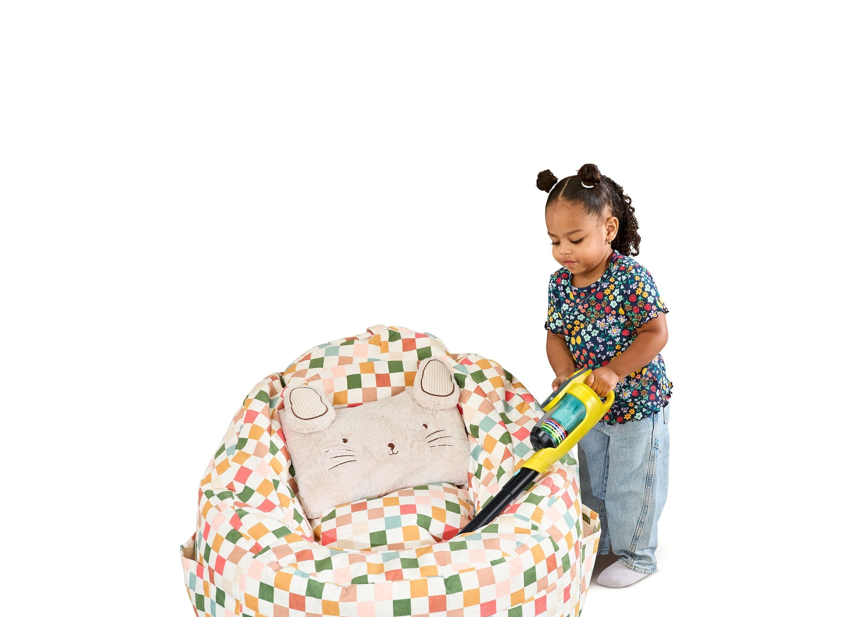 VTech 4-in-1 Push & Play Vacuum Interactive Learning Role-Play Toy