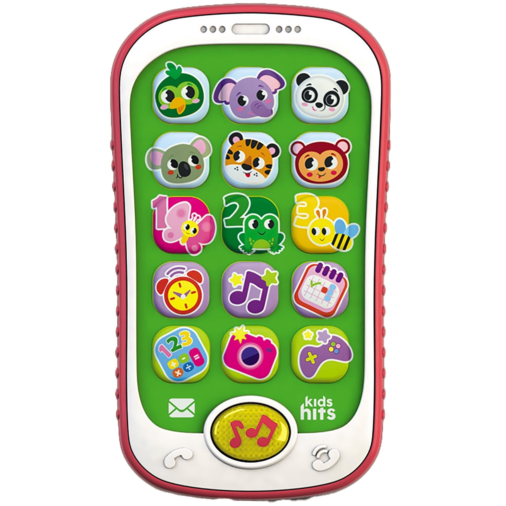 Kids Hits Light-Up Zoo Smart Phone Interactive Educational Toy With Animal Sounds & Songs