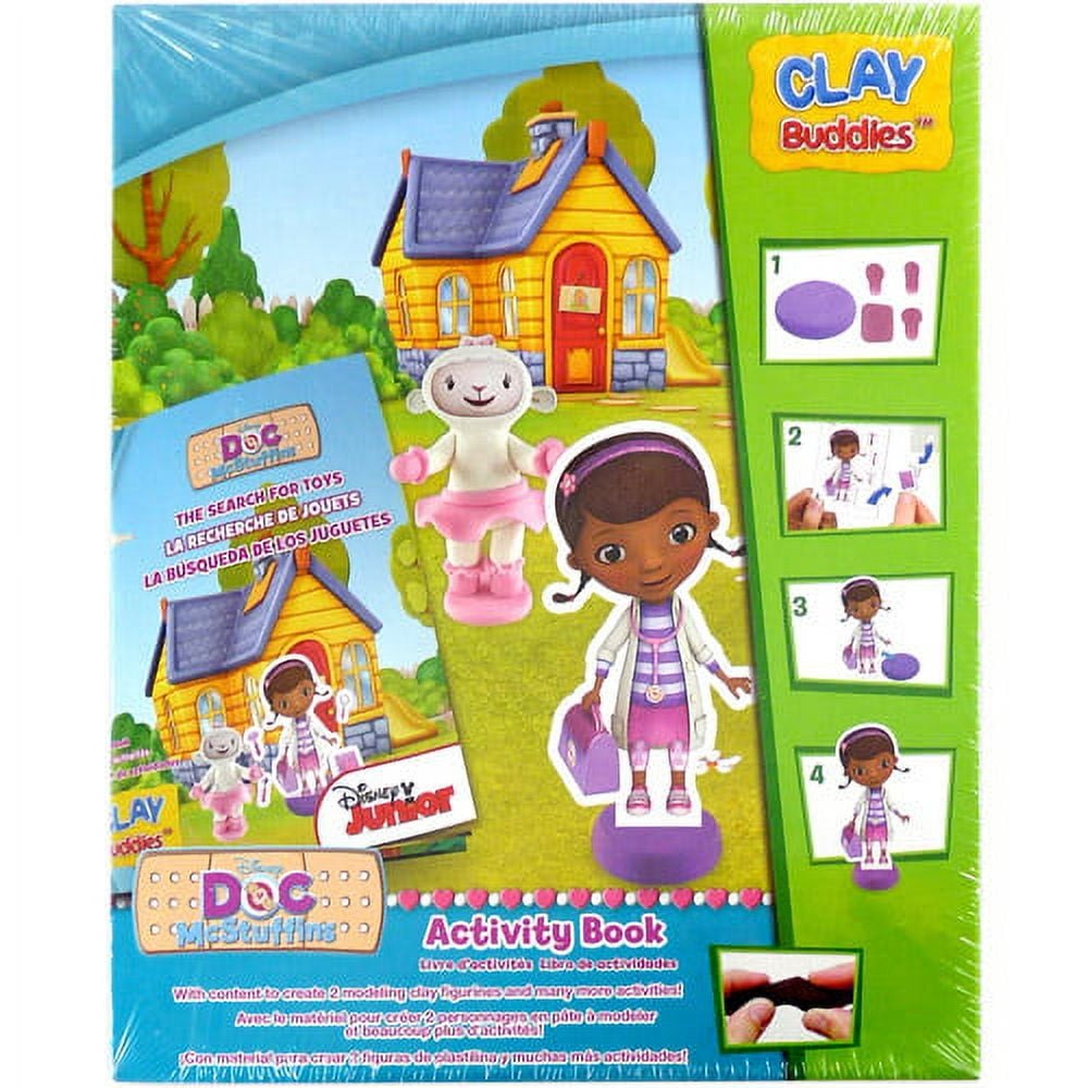 Doc McStuffins Clay Buddies Starter Modeling Set - Craft Kit