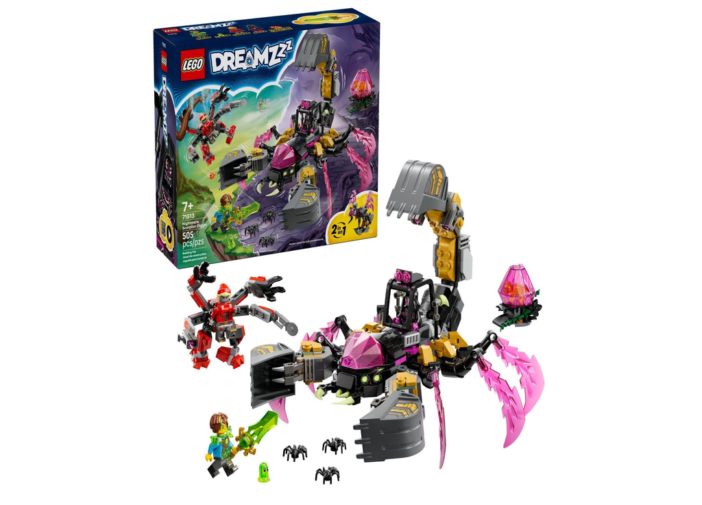 LEGO® DREAMZzz Nightmare Scorpion Digger 505-Piece Building Set