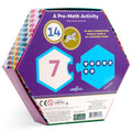 Hexagon Puzzle Pairs: Numbers - 25 pc