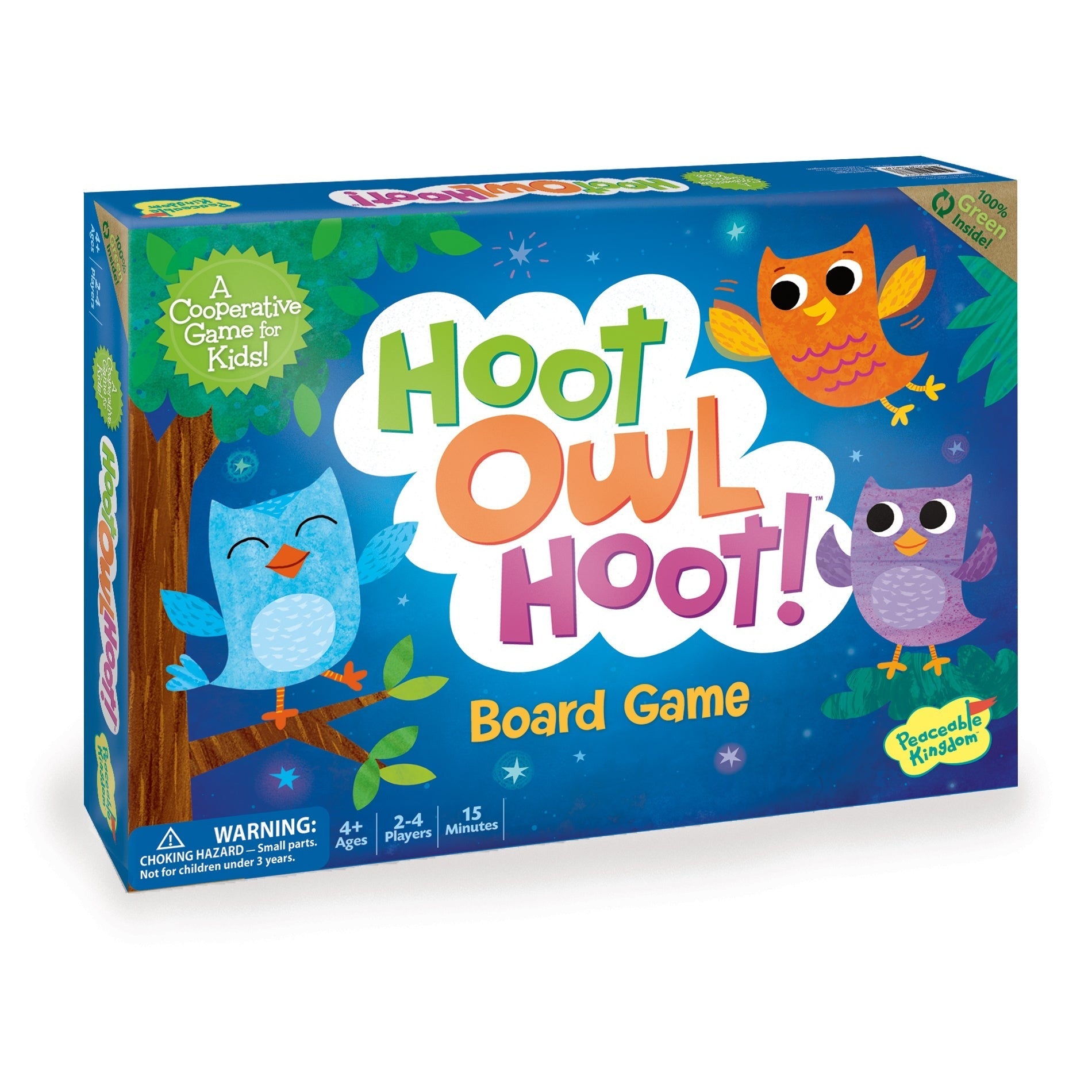 Hoot Owl Hoot Cooperative Color-Matching Board Game