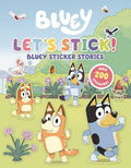 Bluey: Let's Stick! Super Sticker Scenes Activity Book