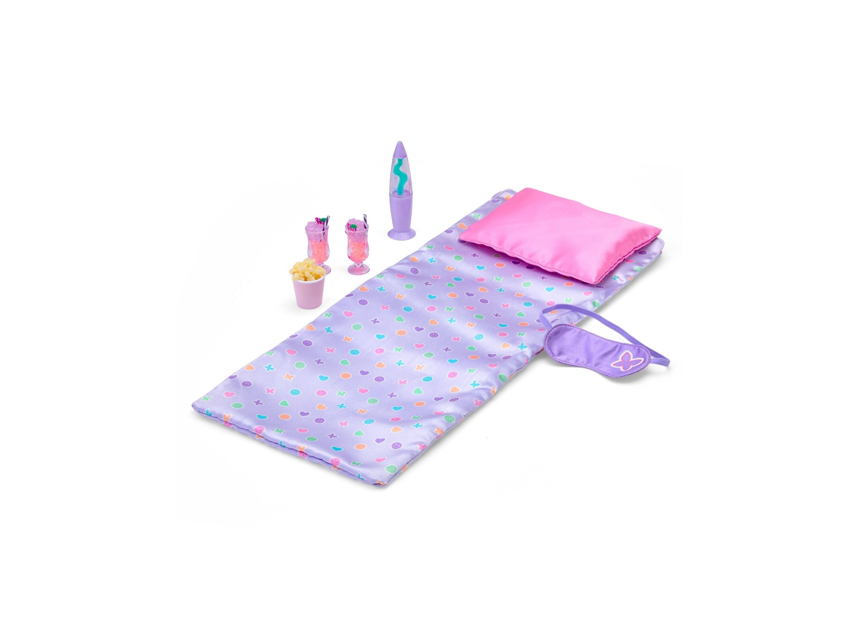 Journey Girls 7-Piece Glam Slumber Party Playset for 18" Dolls