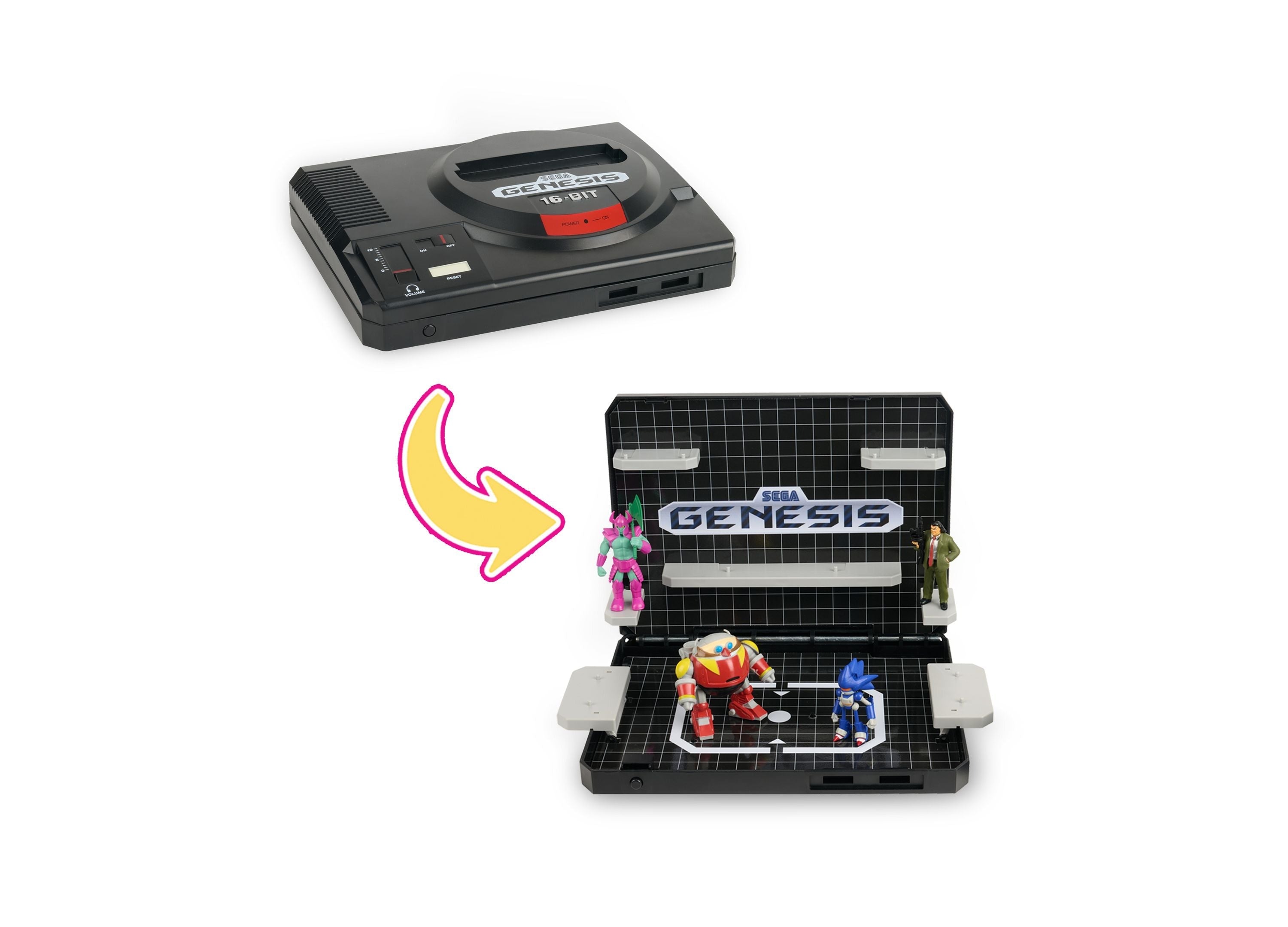 Wilder Toys Console Heroes - SEGA Genesis Boss Level Collectible