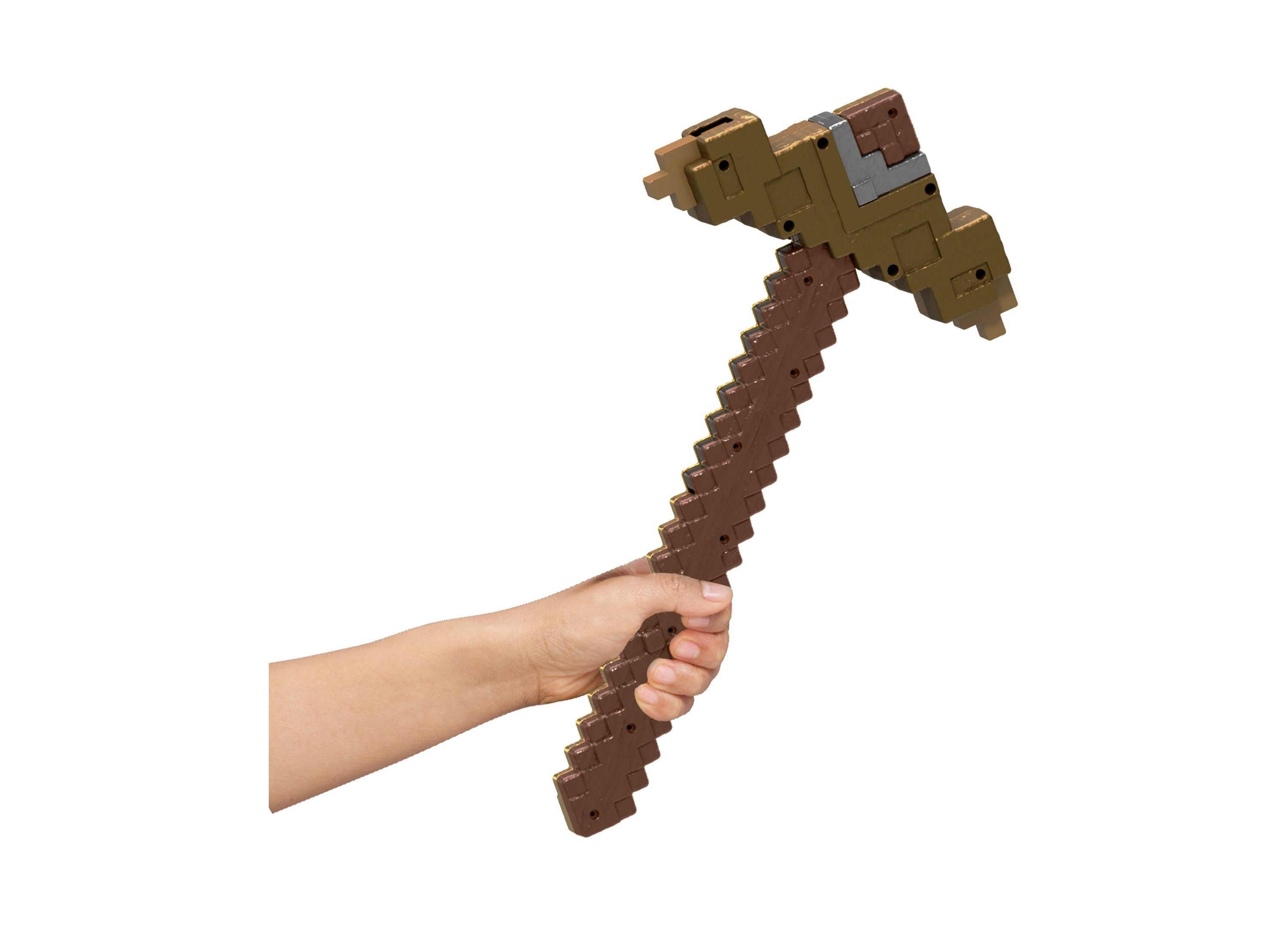 Minecraft Click And Switch 2-In-1 Sword And Pickaxe Role-Play Set