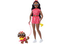 Barbie Twinning Looks Fashion Doll with Pet Dog - Blonde Hair