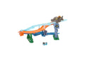Hot Wheels RacerVerse Jurassic World Crash & Splash Track Set with Die-Cast Dinosaur Toy Car
