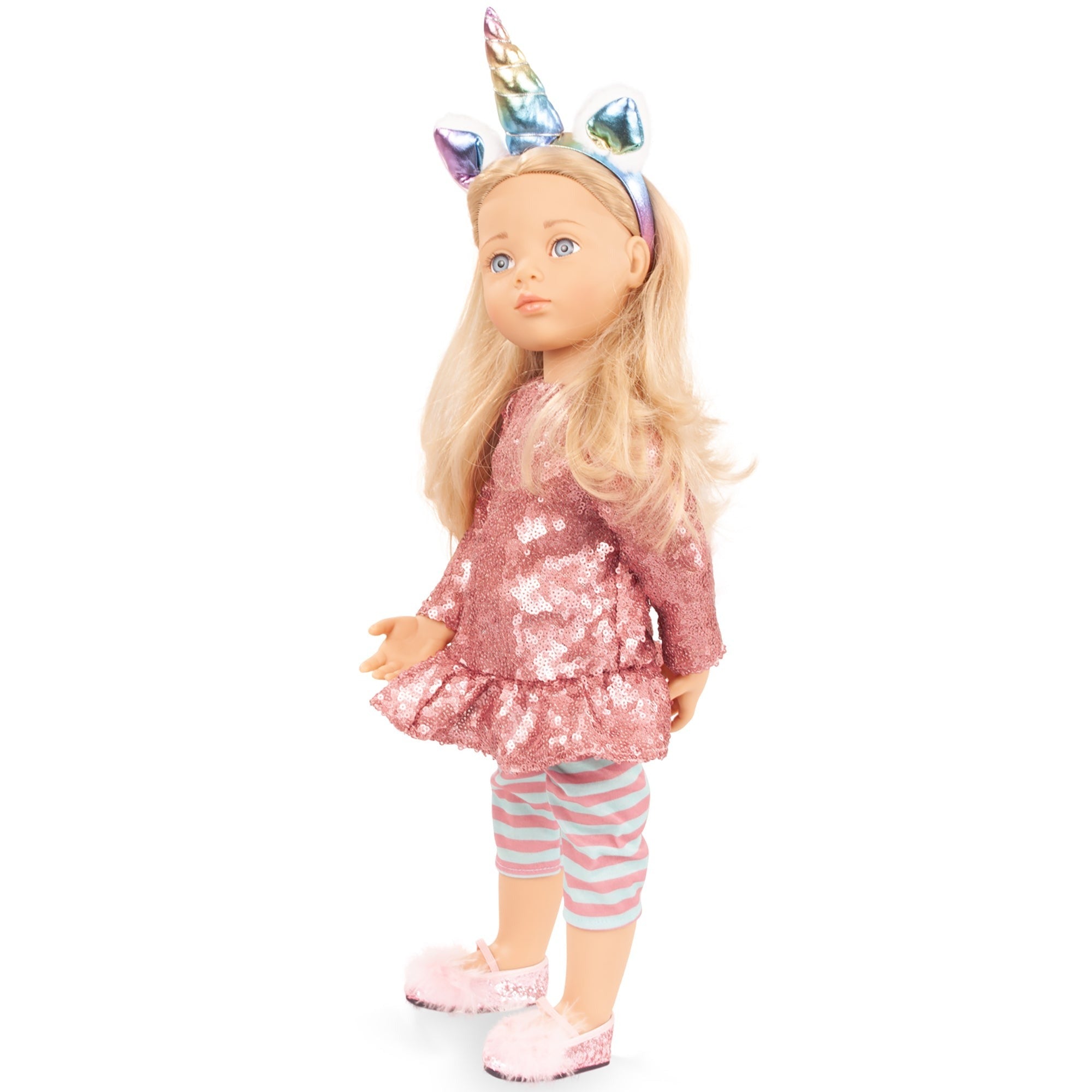 Götz Happy Kidz Anna Unicorn 19.5-Inch Poseable Collector Doll