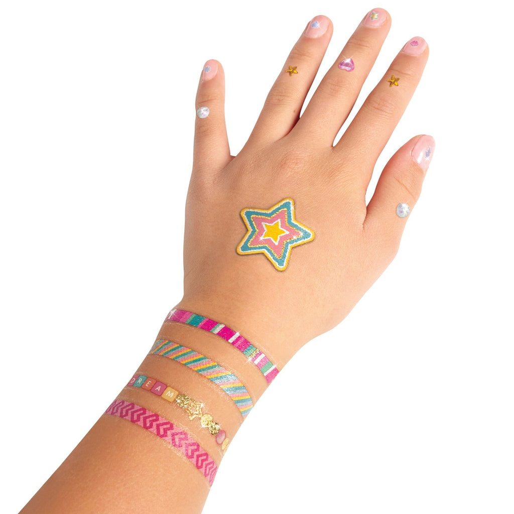 Make It Real Bejeweled Cosmetic Activity Kit - Nail Art & Body Gems for Kids, 8+