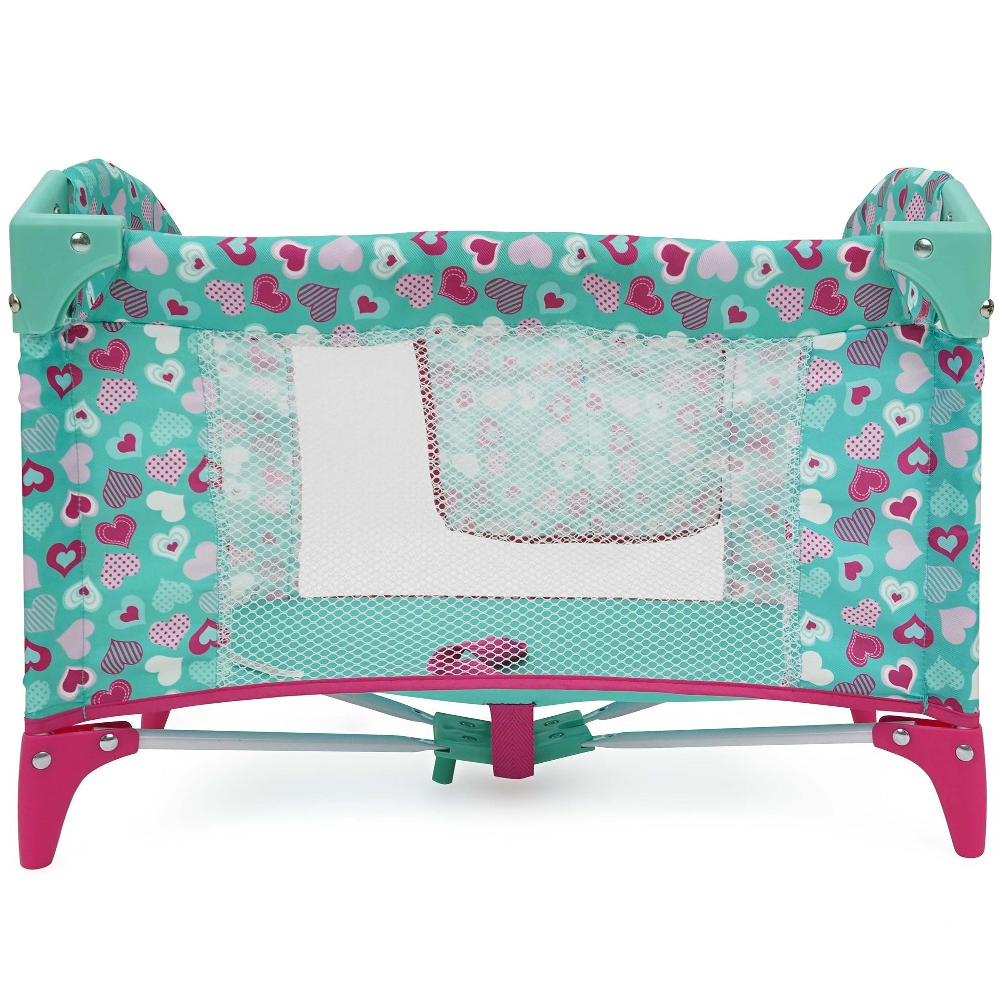 509 Crew Mint Heart Dream N' Fun Doll Play Yard