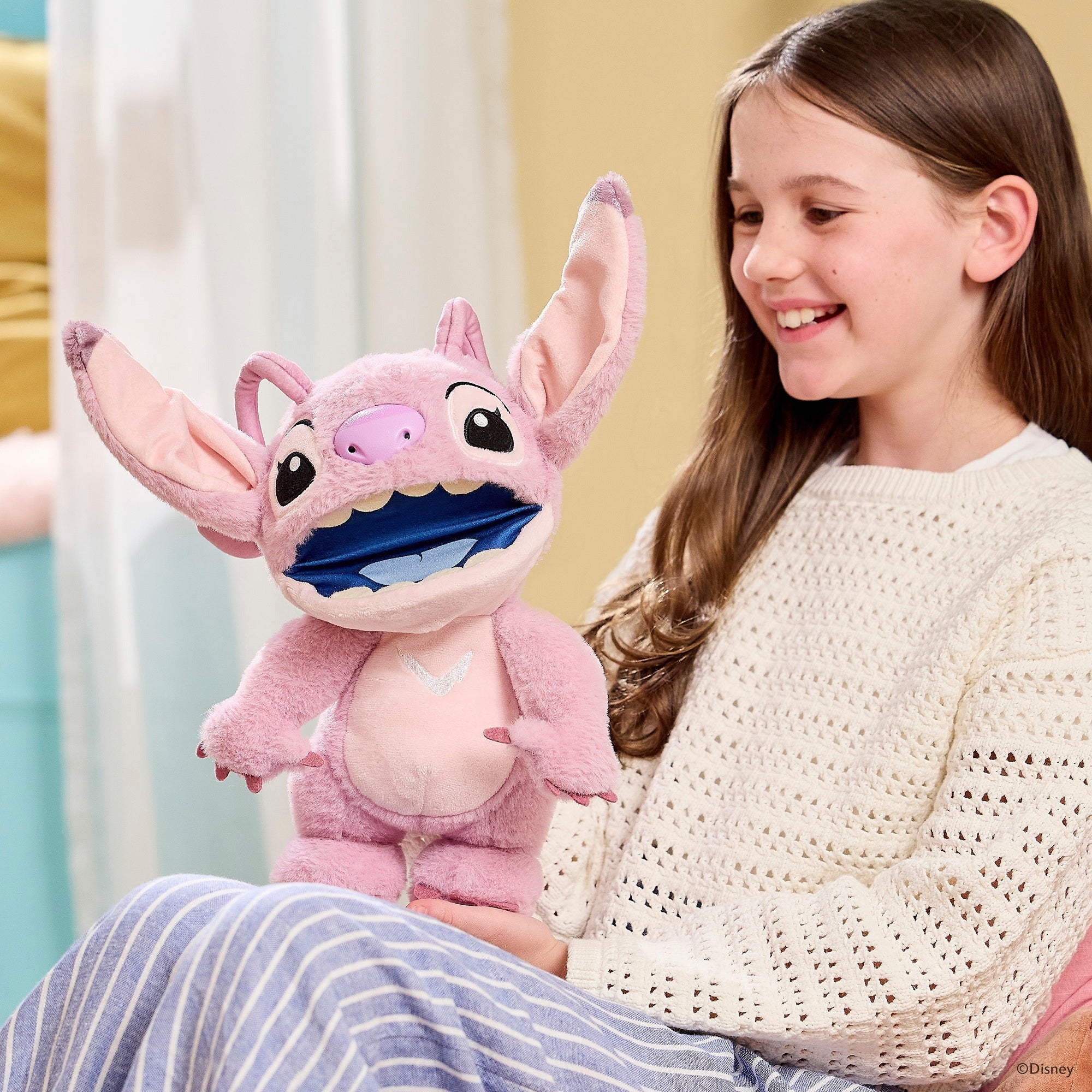 WOW! Stuff Disney Angel Deluxe Puppetronic With Over 50 Actions And Sounds