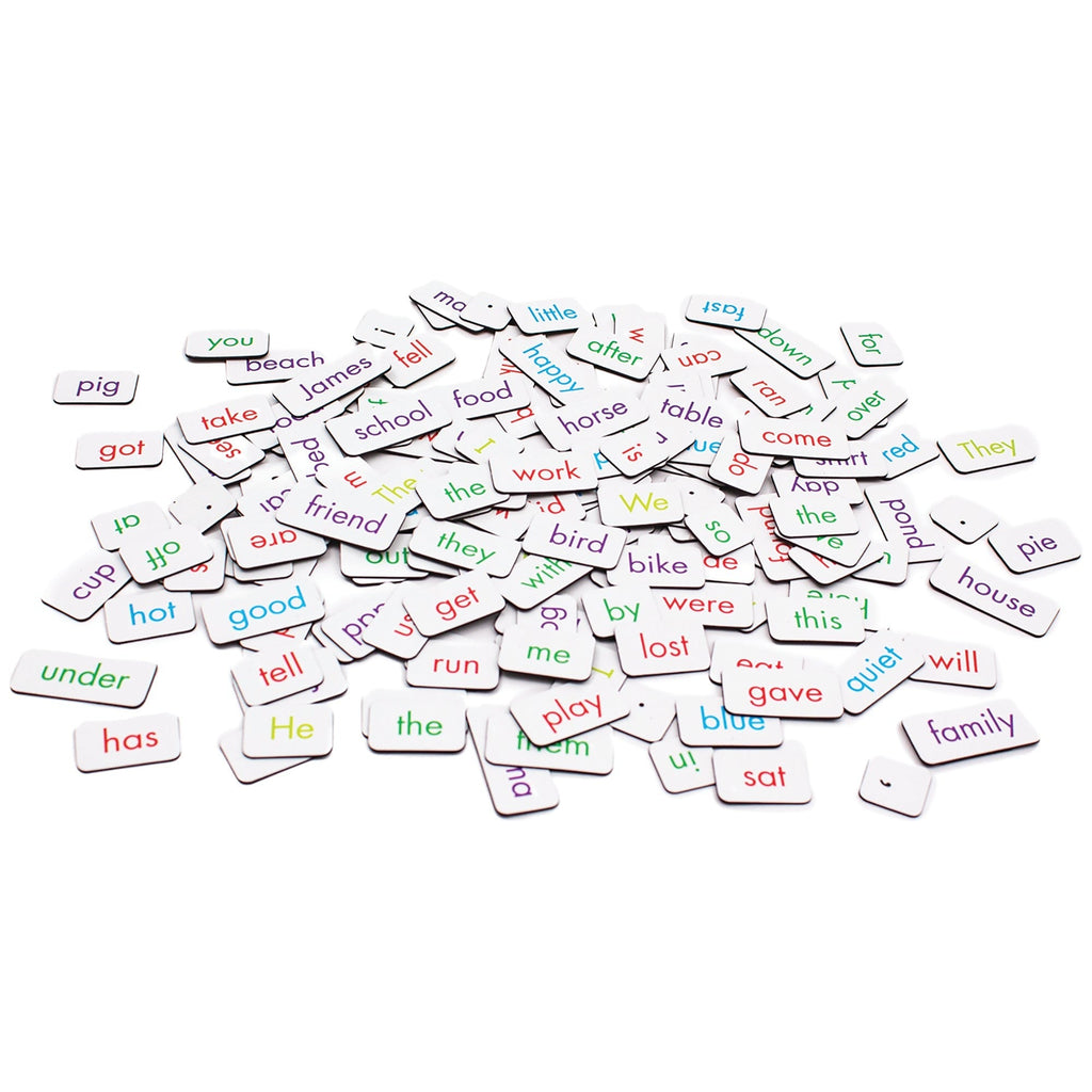 Junior Learning Rainbow Sentences Magnetic Literacy Building Set With 160 Pieces
