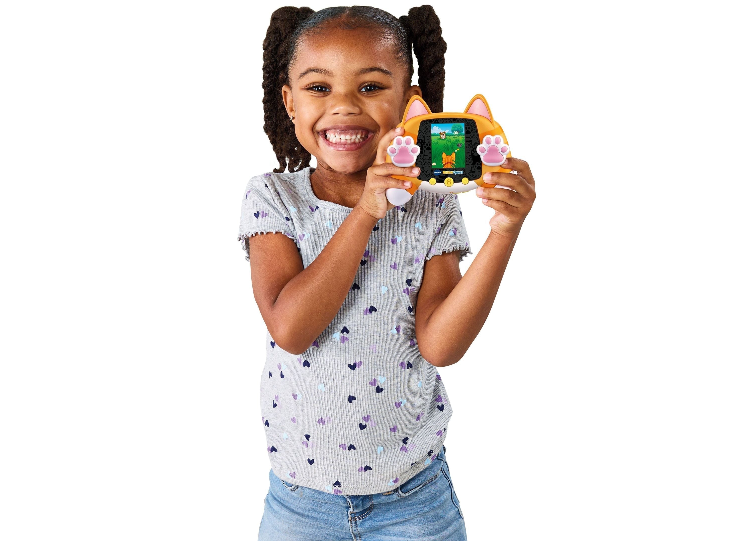 VTech Kitten Quest Virtual Pet Handheld Game Toy