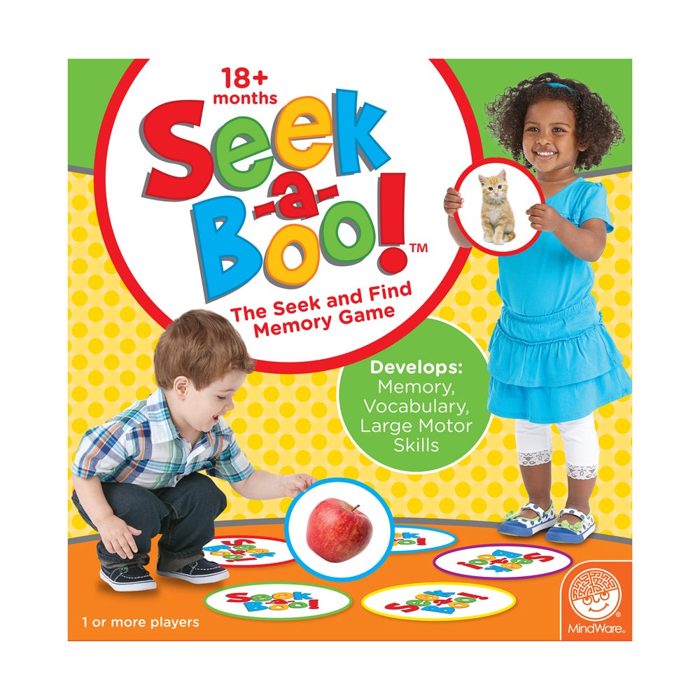 Seek-a-Boo Memory Matching Game by MindWare