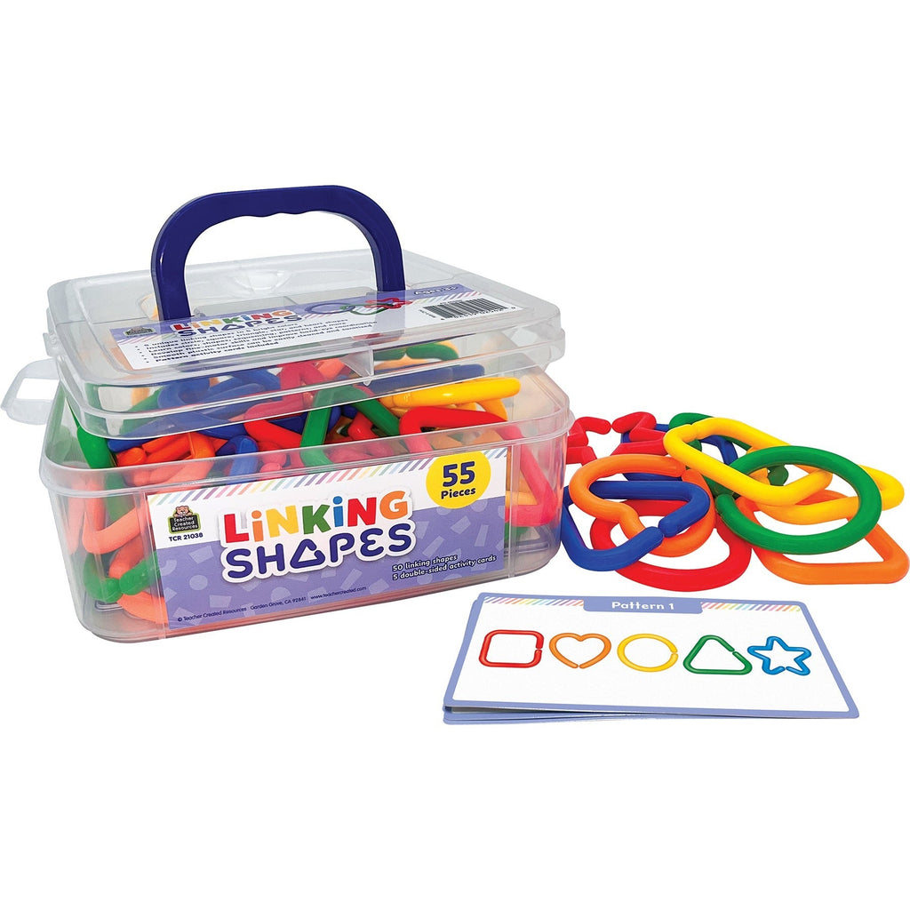 Teacher Created Resources Linking Shapes - Educational Color & Shape Recognition Set