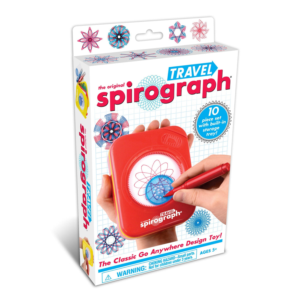 Spirograph Travel Design Studio With Built-In Ring And Storage