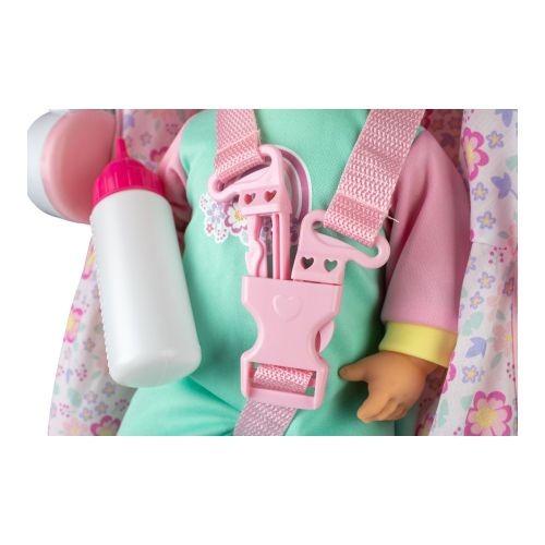 Gi-Go Toys 16 Inch Baby Doll with Plush Bear and Carrier Seat