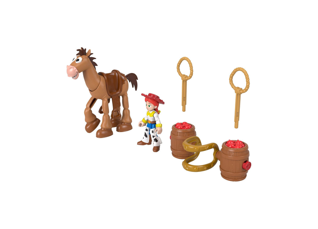 Imaginext Disney Pixar Toy Story Jessie & Bullseye 3-Inch Figure Playset