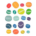 The Freckled Frog Playful Pebbles – Colorful Stacking Set