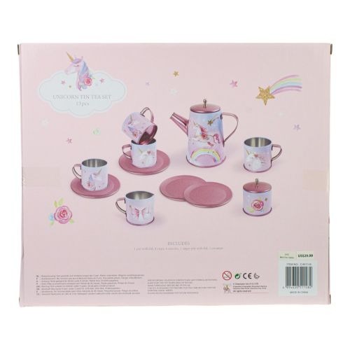 Unicorn 13pc Tin Tea Set BF