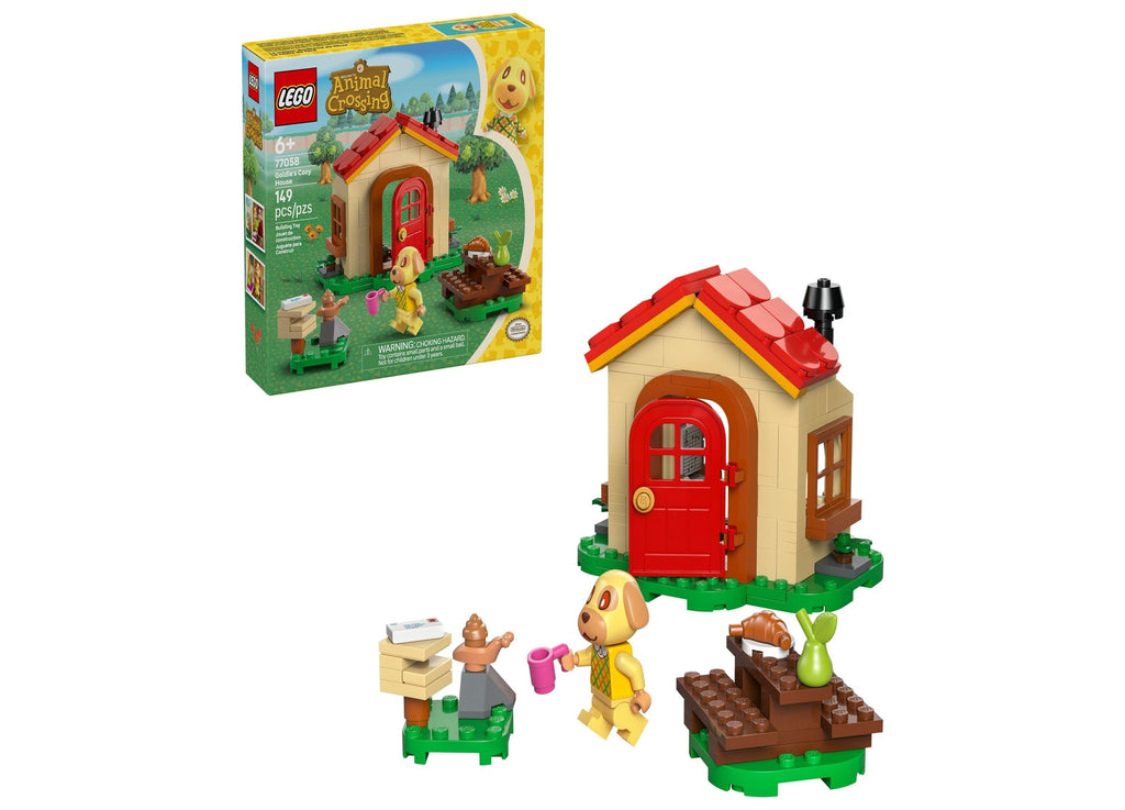 LEGO Animal Crossing Goldie's Cozy House Building Set 77058, 149 Pieces