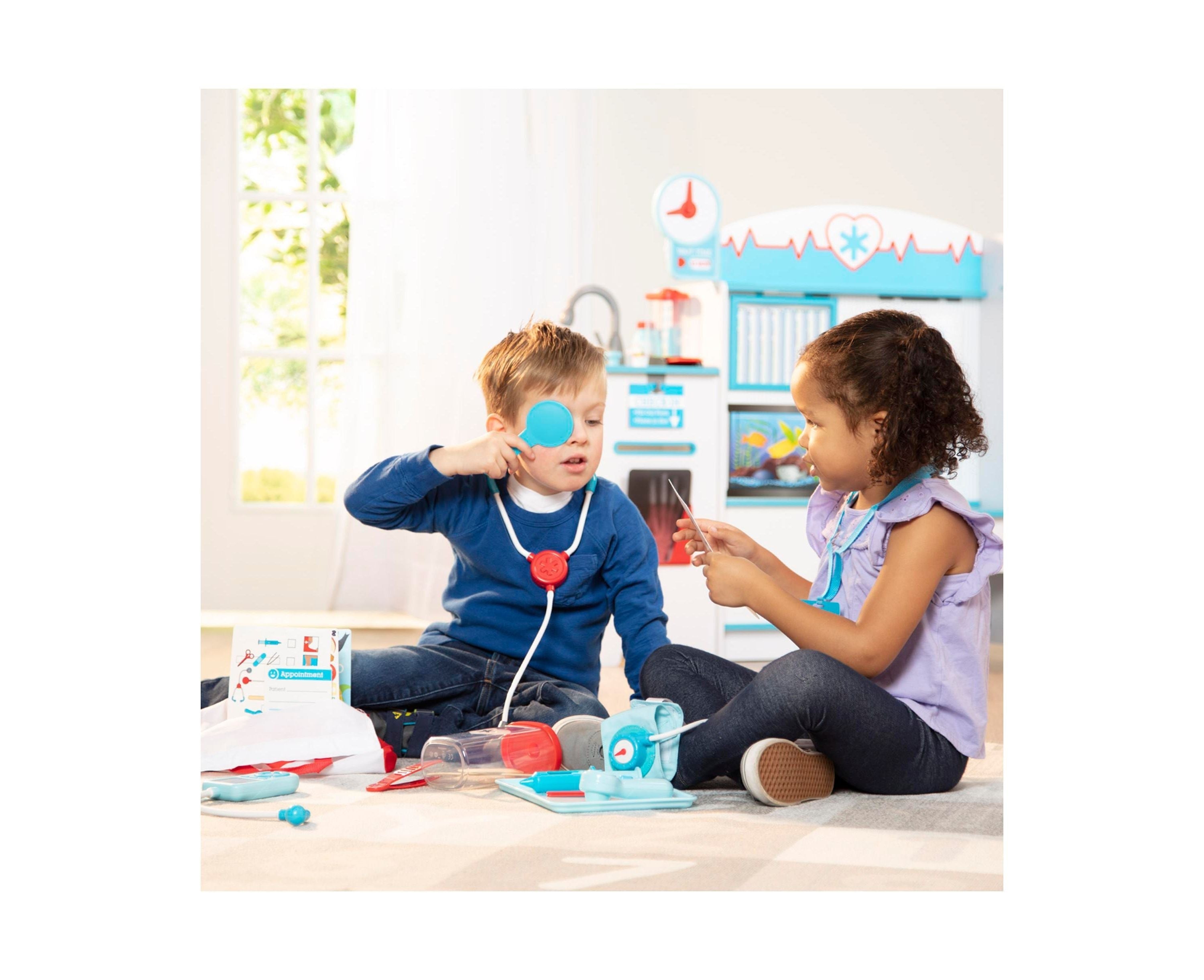 Melissa & Doug 25-Piece Get Well Doctor’s Kit Play Set