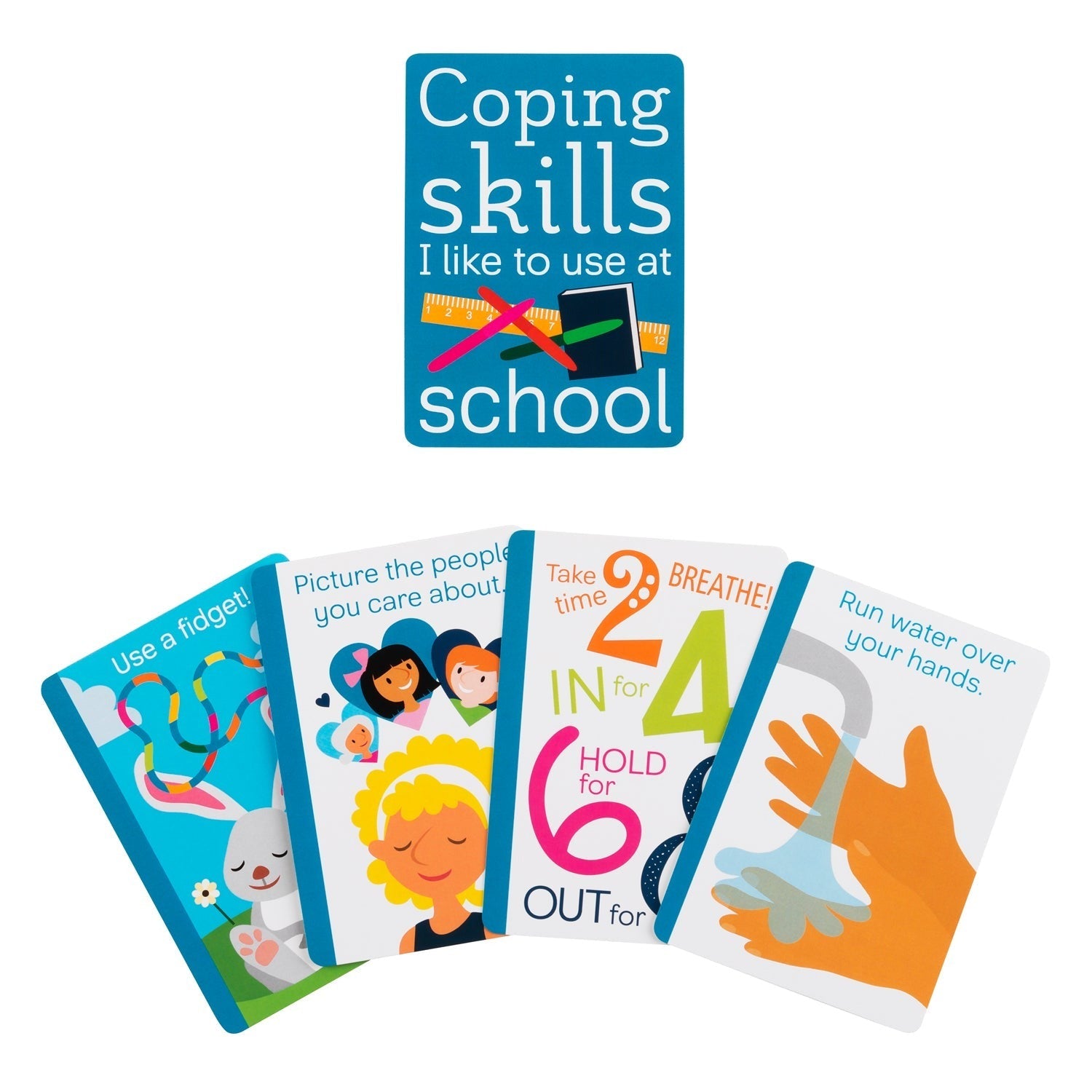 Coping Skills for KidsTM Relaxation Coping Cue CardsTM