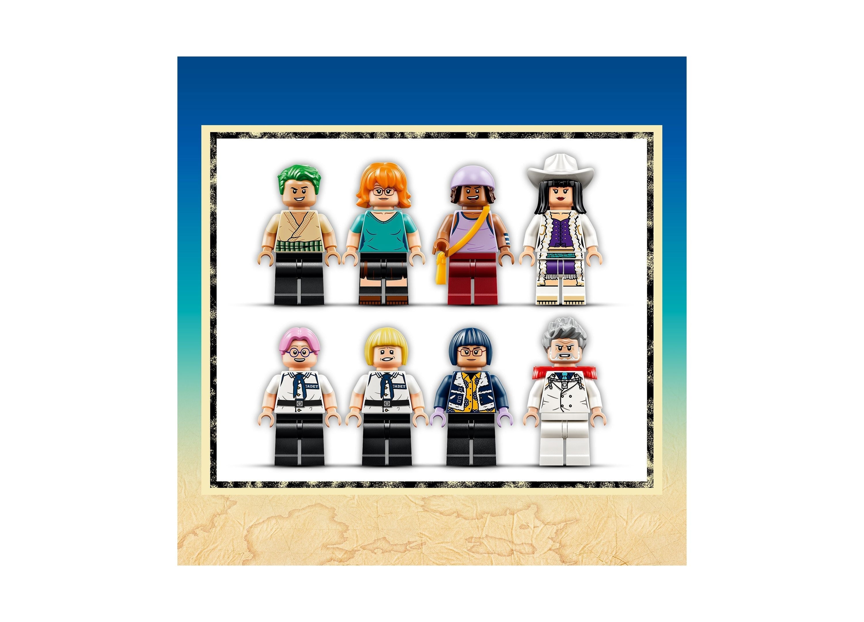 LEGO One Piece Garp's Marine Battleship 1,705-Piece Building Set