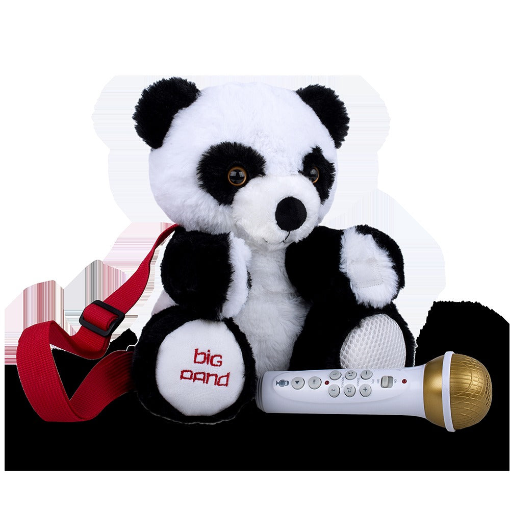 Singing Machine Kids Sing-Along Crew Big Pand Plush Karaoke Backpack