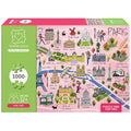 TEAMPUZZLE Paris 1,000-Piece Cooperative Puzzle, 2 Sections, 27 x 19-Inch