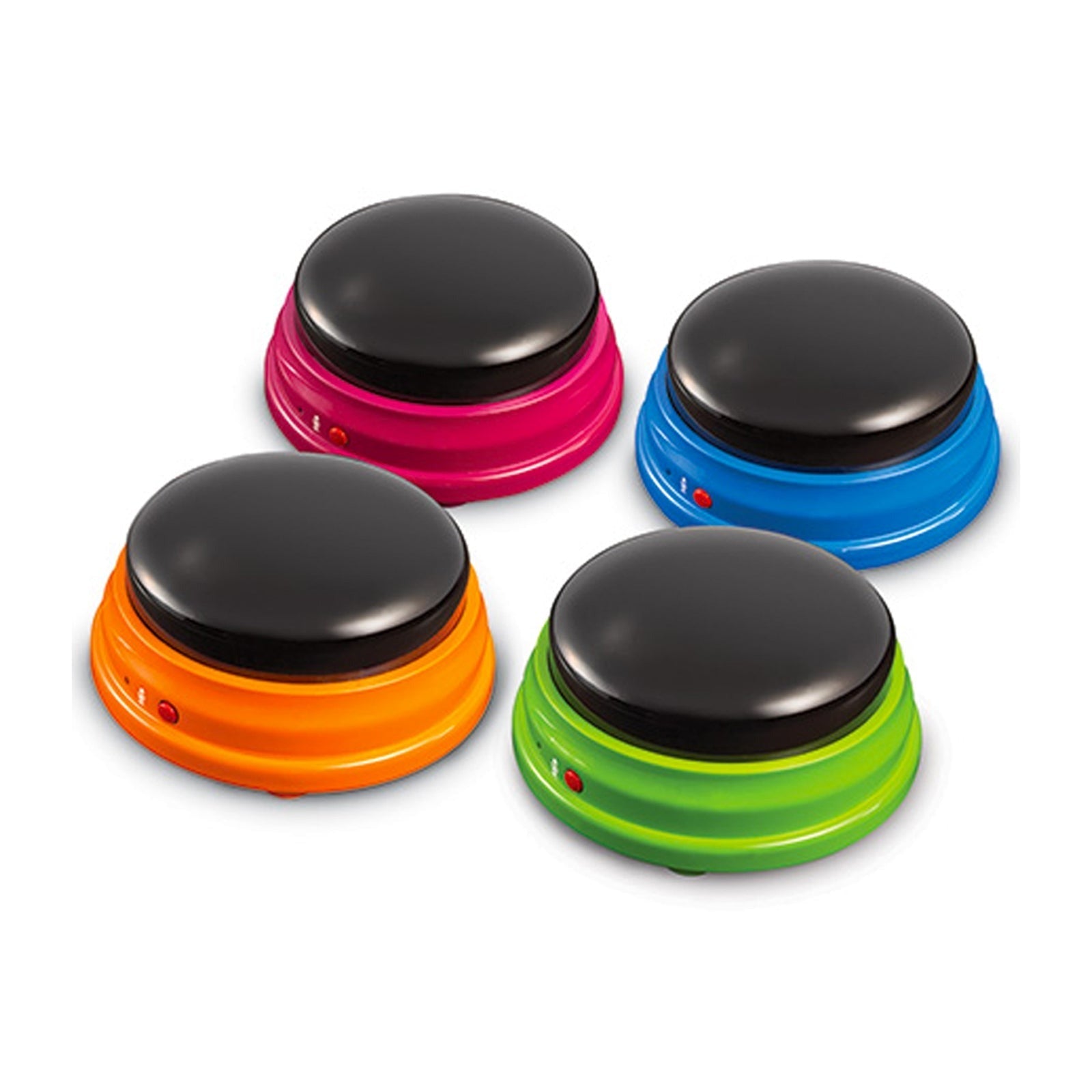 Learning Resources Recordable Answer Buzzers - Interactive Set of 4